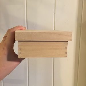 Cute wooden box